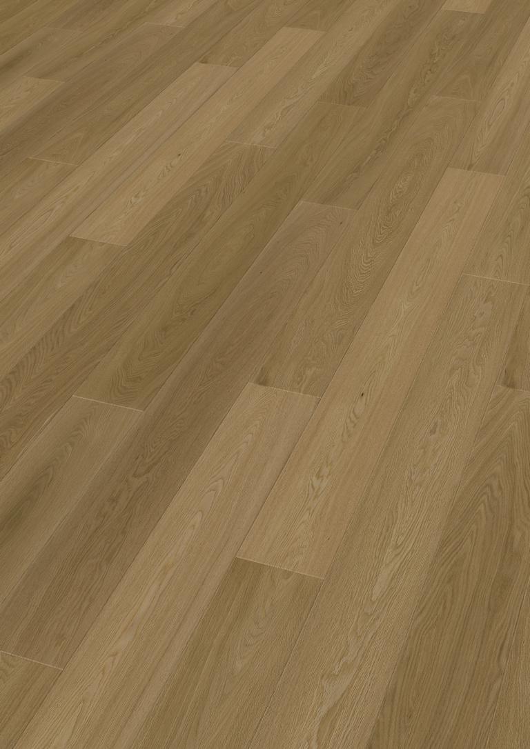 Eiche, natur, gebürstet, natur-geölt ¹Landhausdiele Fertigparkett