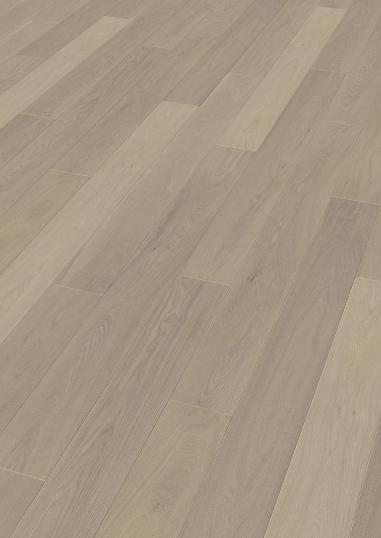 Eiche, natur, weiß natur-geölt ¹Landhausdiele Fertigparkett
