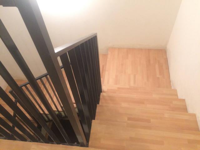 Buche massiv Holzstufen keigezinkt