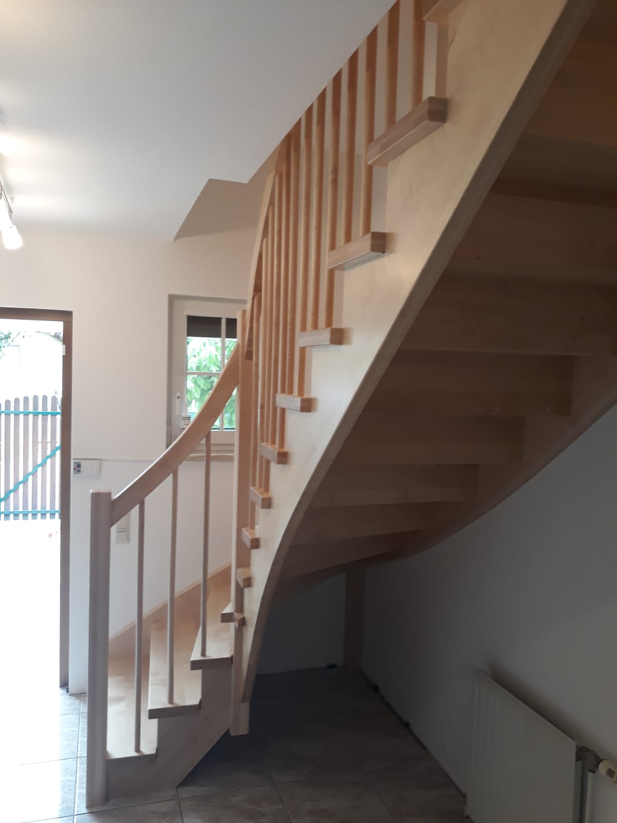 Freitragende Treppen