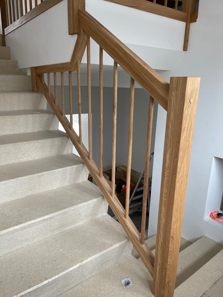 Holzgeländer